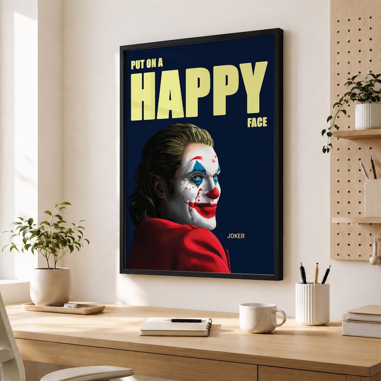Joke Quotes Wall Posters With Frame For Office Wall Acrylic 17 inch x 13 inch Painting-image-1
