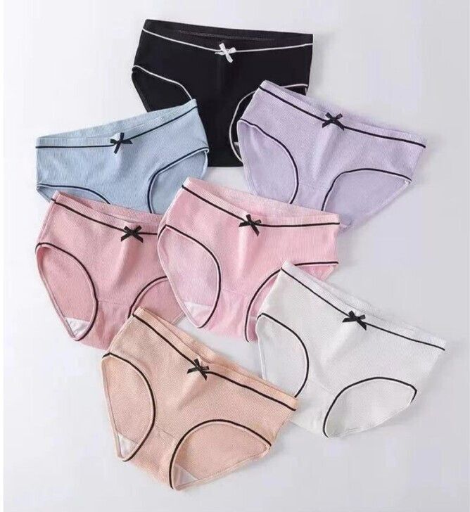 lumexa Pack of 7 Women Bikini Multicolor Panty-picture-10