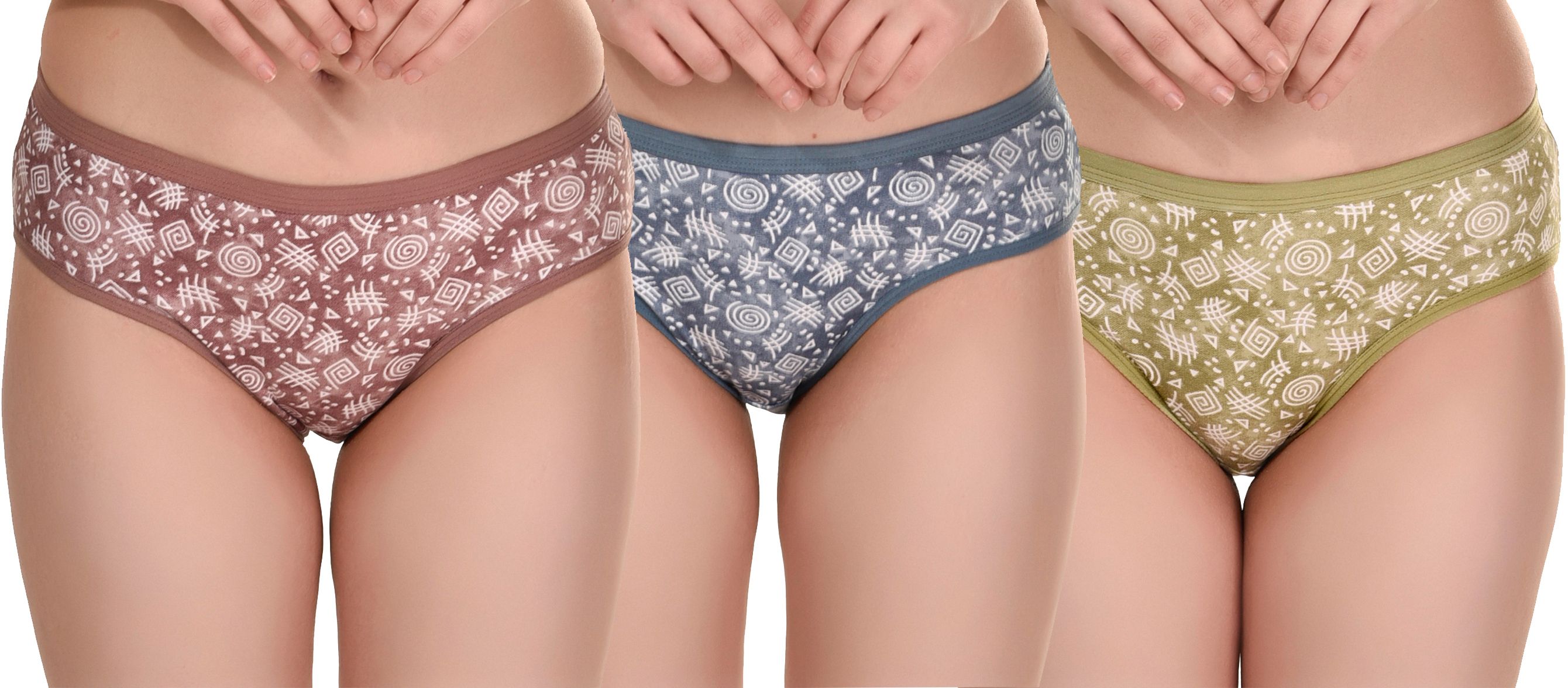 Women Hipster Multicolor Panty-image-43
