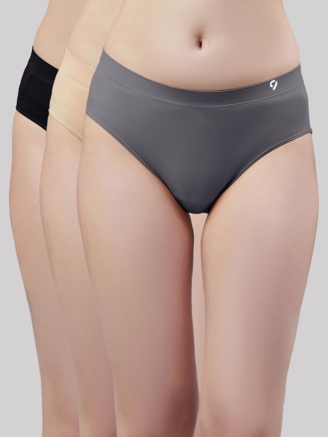 Pack of 3 Women Hipster Multicolor Panty-image-17