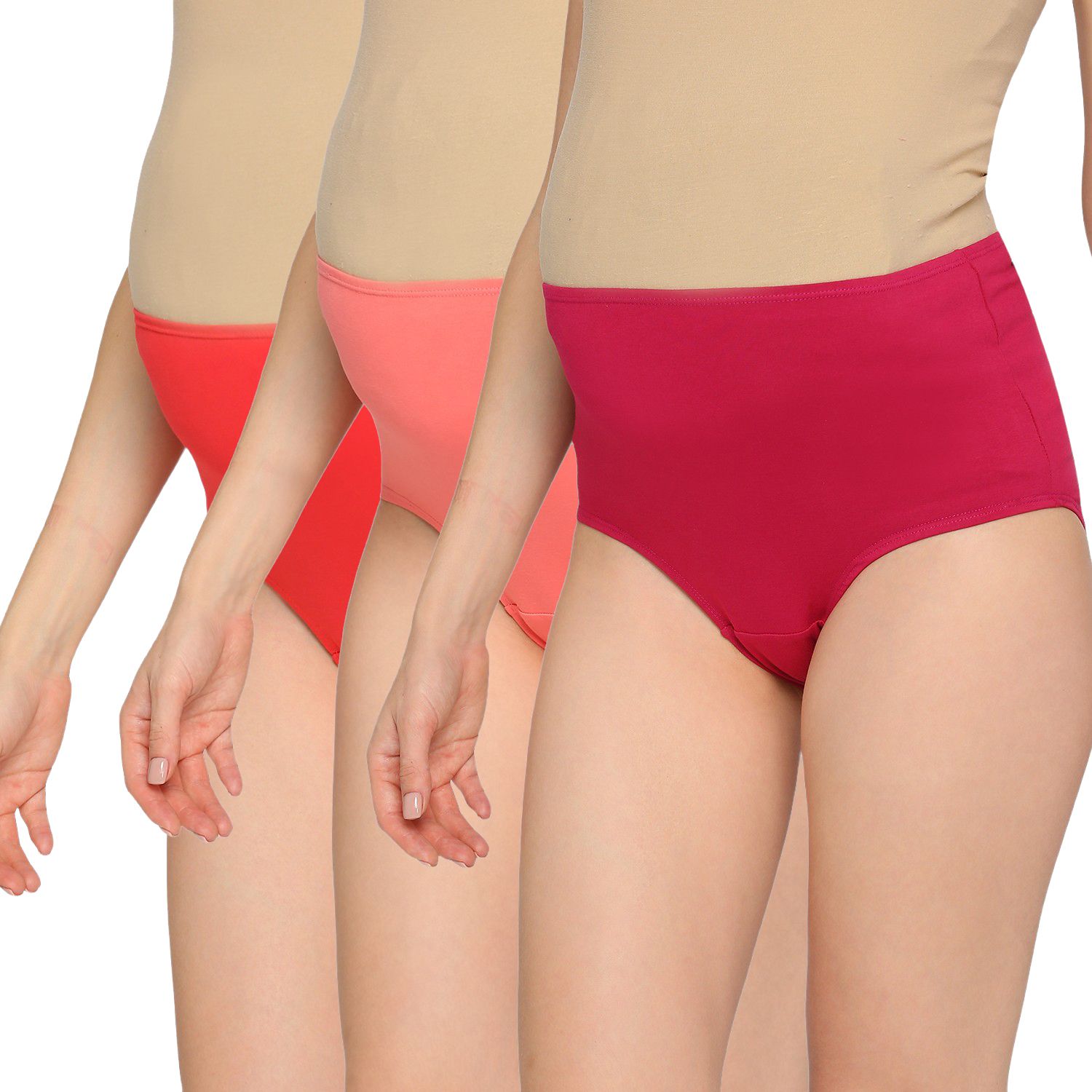Pack of 3 Women Maternity Multicolor Panty-image-26