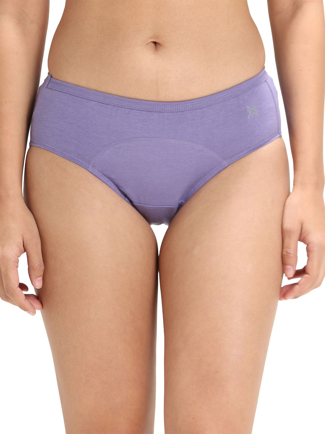 lavos Period Panty for Women Leak Proof, Reusable Bamboo Cotton Panties for Low Flow Women Periods Purple Panty-picture-11