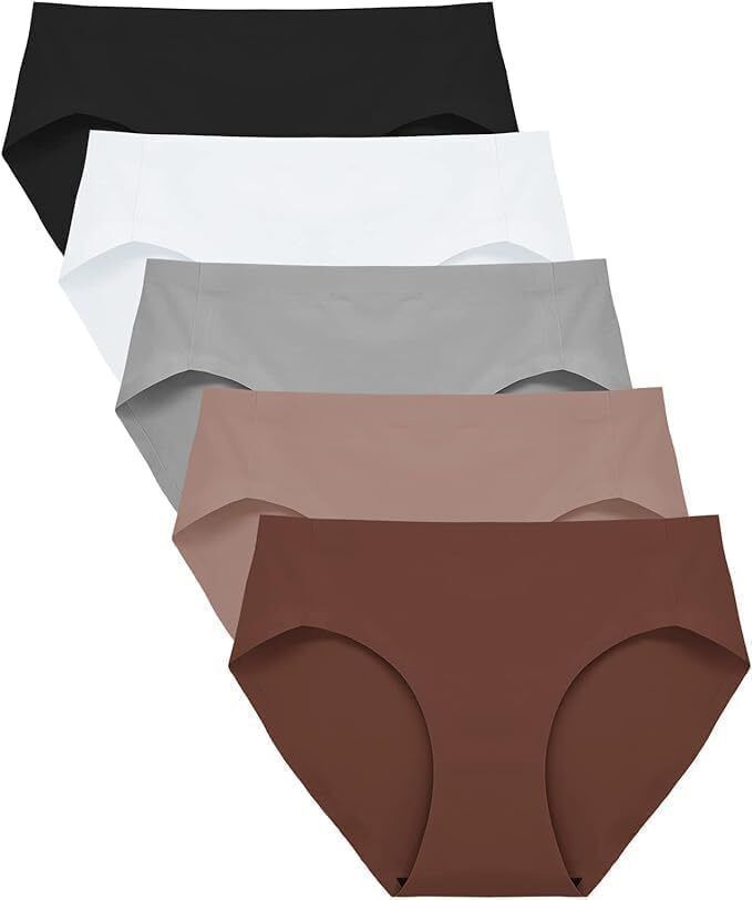 Pack of 5 Women Boy Short Multicolor Panty-image-3