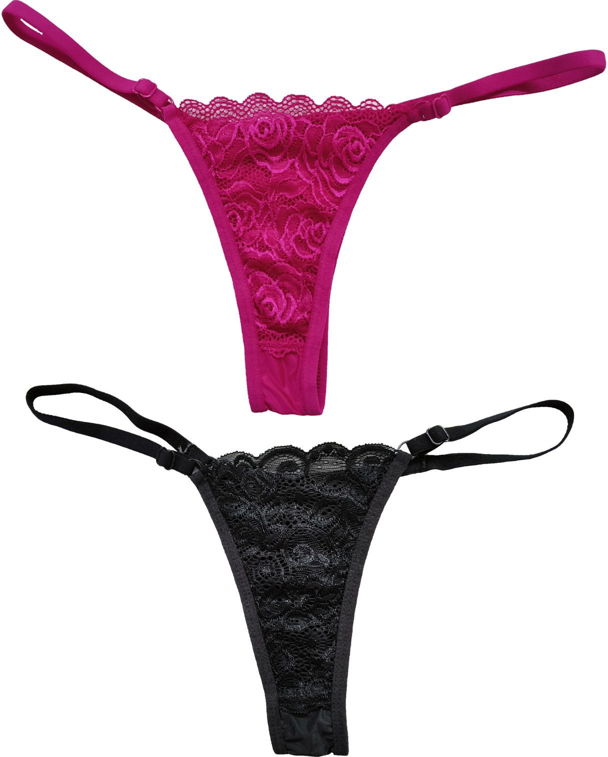 kannssky Pack of 2 Women Thong Pink Panty-picture-16