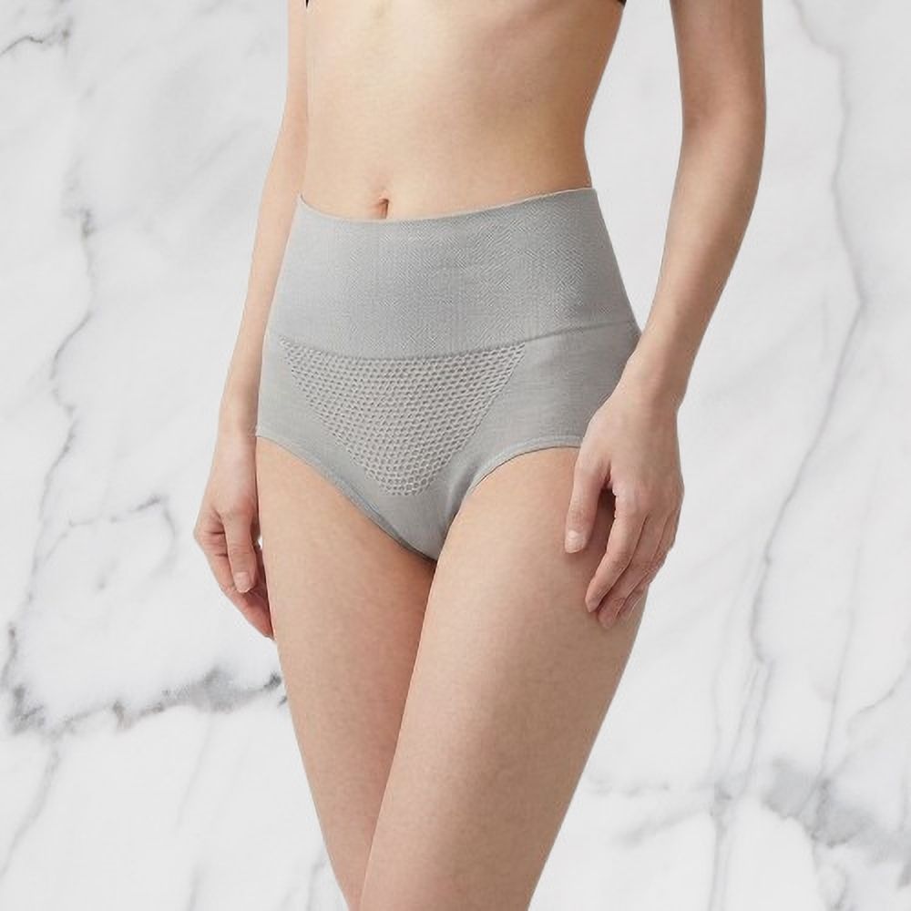 Women Bikini Grey Panty-image-1