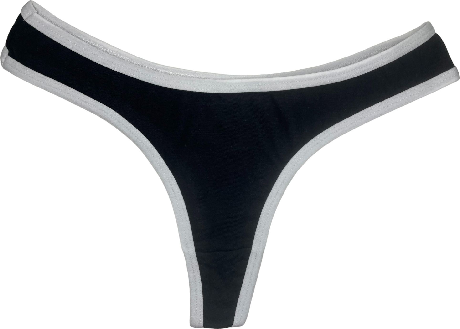 diving deep Women Thong Black, White Panty-picture-18