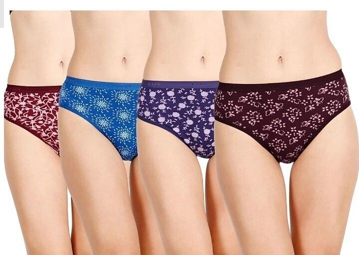 lux cozi Pack of 4 Women Hipster Multicolor Panty-picture-18