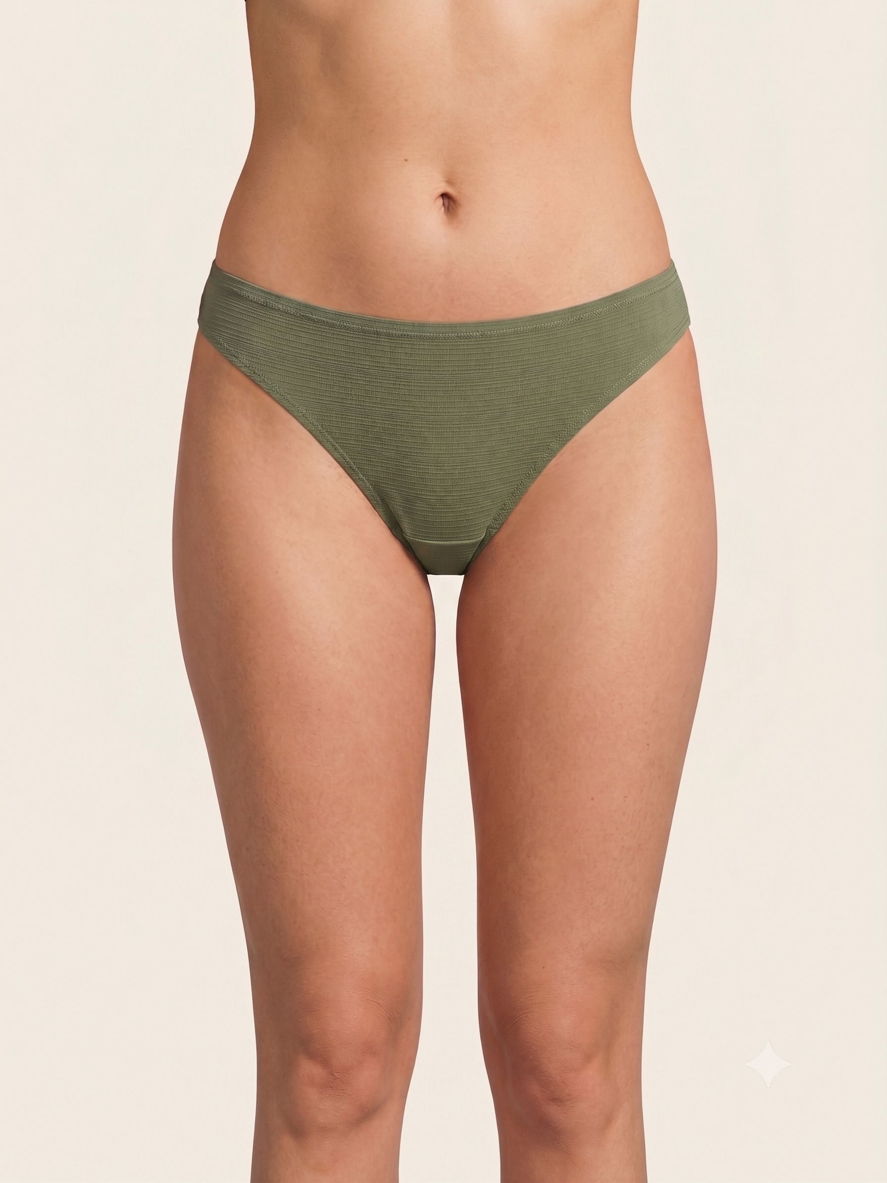 selfcare Women Thong Green Panty-picture-11