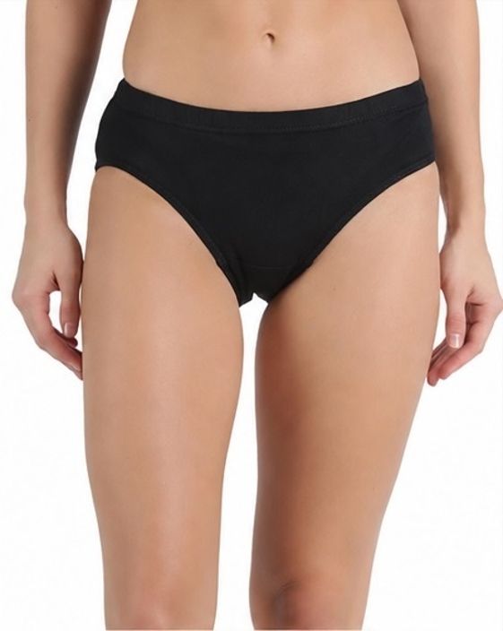 Women Hipster Black Panty-image-12