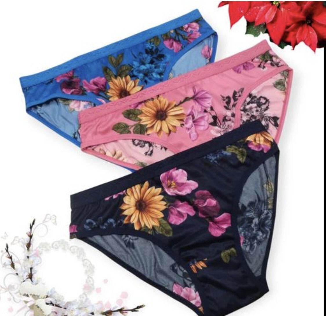 bygrow Pack of 3 Women Hipster Multicolor Panty-picture-24