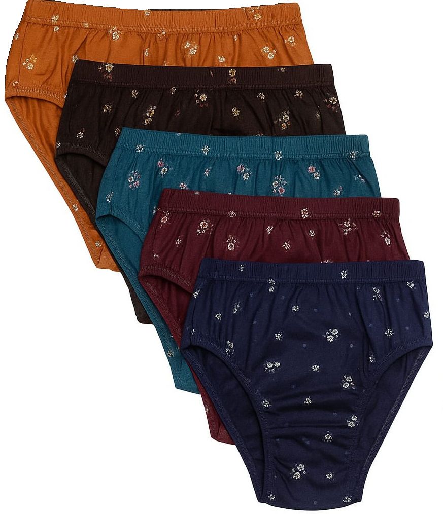 zotrendzz Pack of 5 Women Hipster Multicolor Panty-picture-11