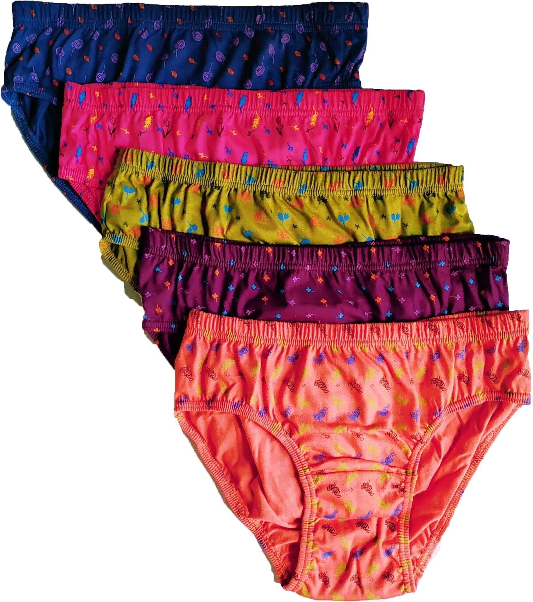 lux cozi Pack of 5 Women Hipster Multicolor Panty-picture-29
