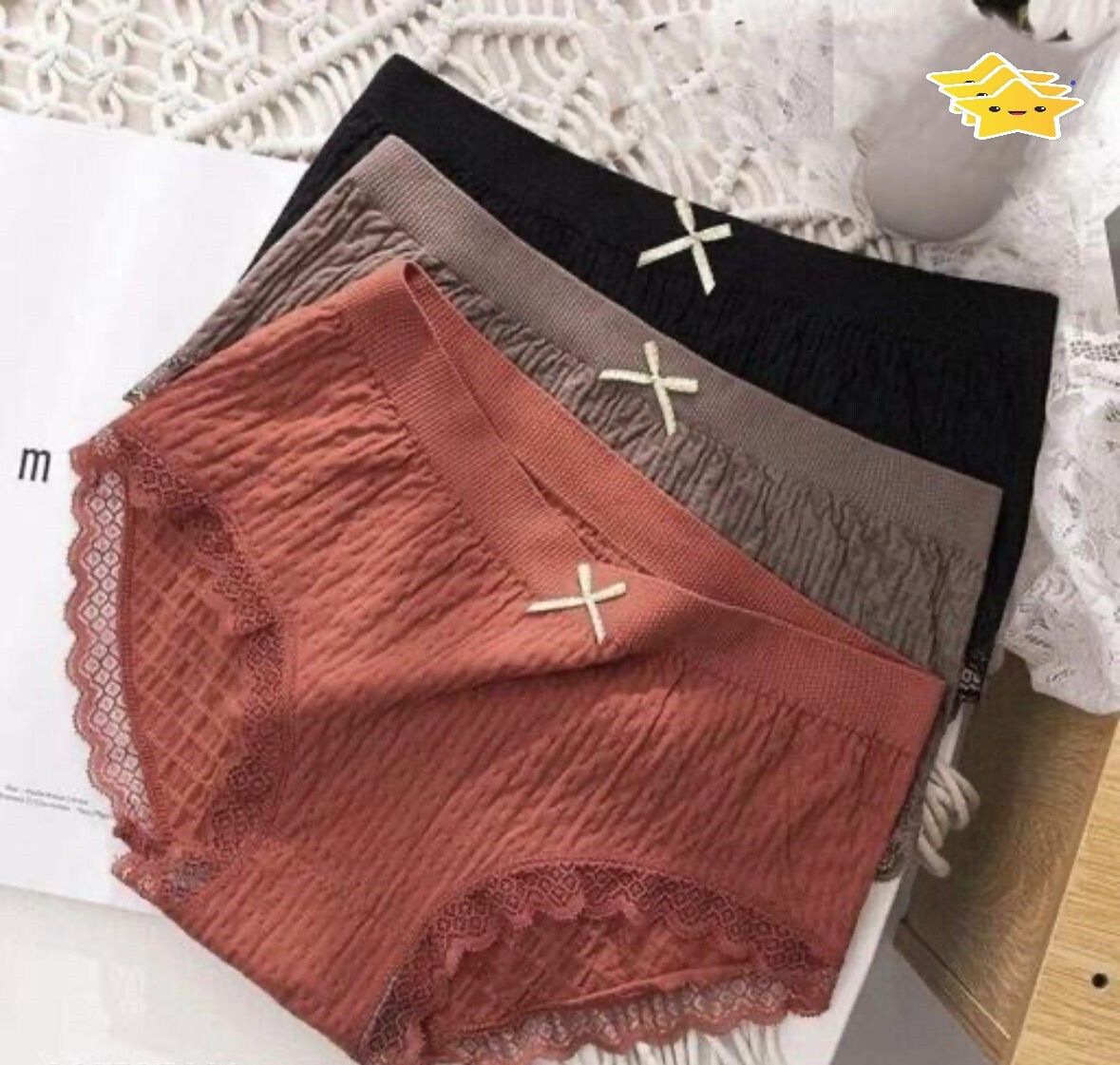 Pack of 3 Women Hipster Multicolor Panty-image-18
