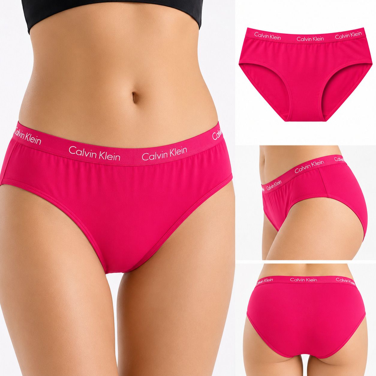 Women Hipster Pink Panty-image-32