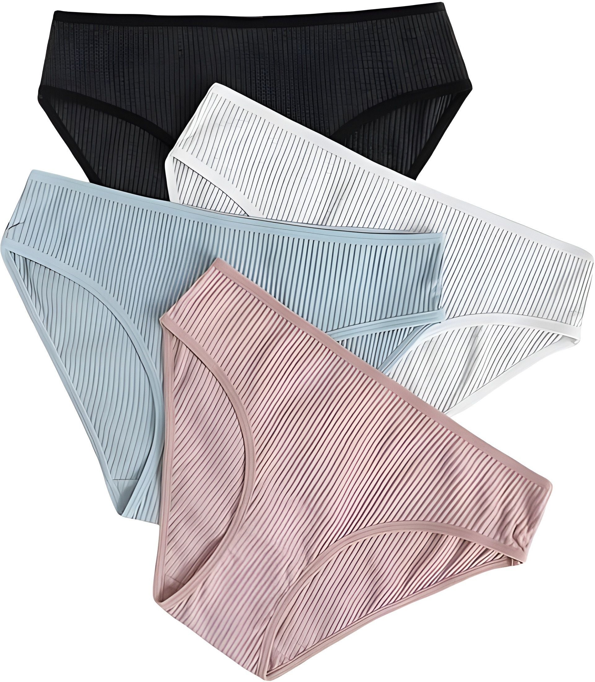 Pack of 4 Women Hipster Multicolor Panty-image-4