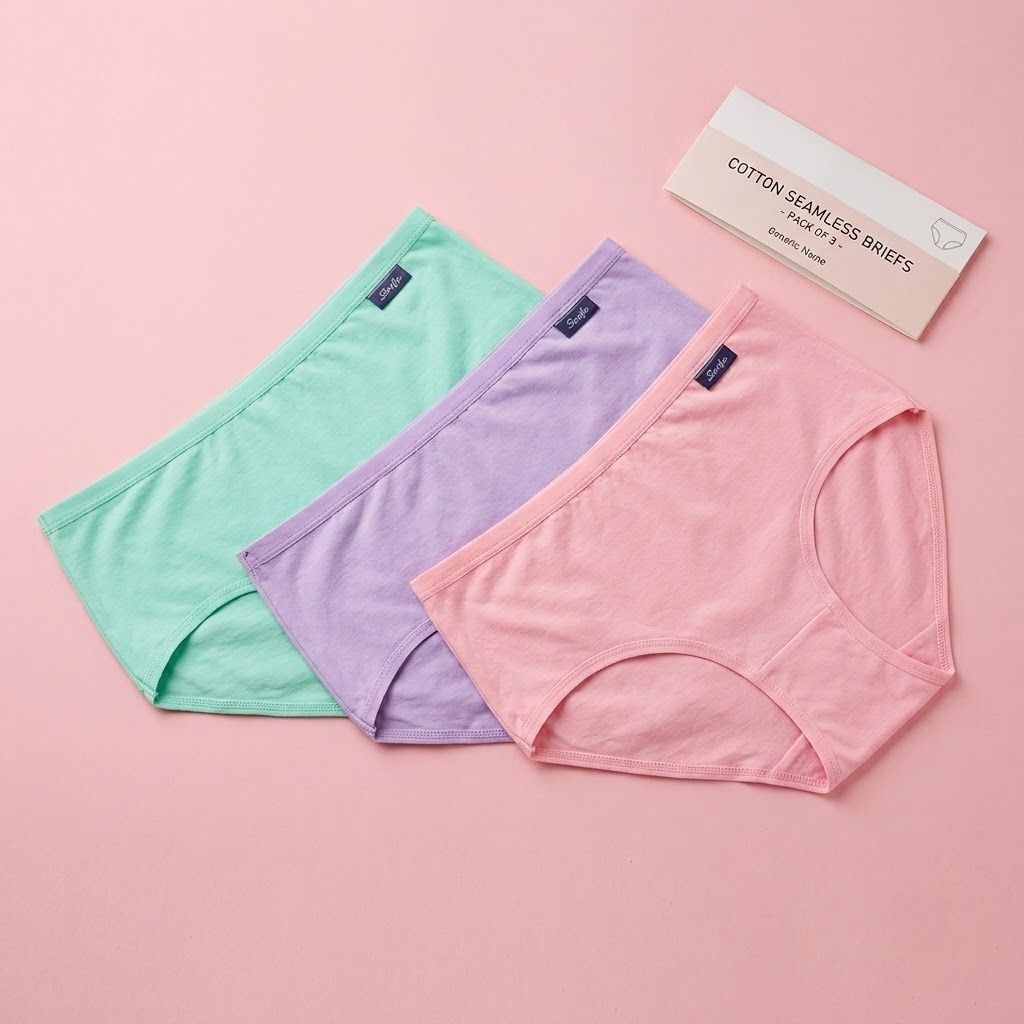 Pack of 3 Women Hipster Multicolor Panty-image-39