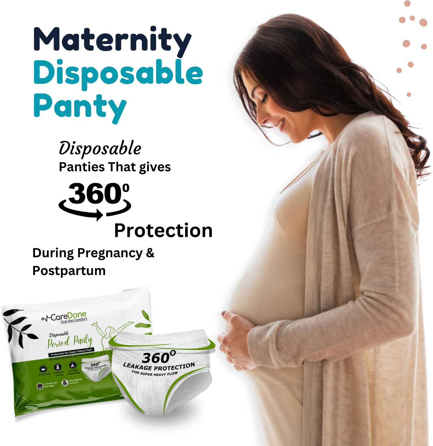 Pack of 5 Women Disposable White Panty-image-37