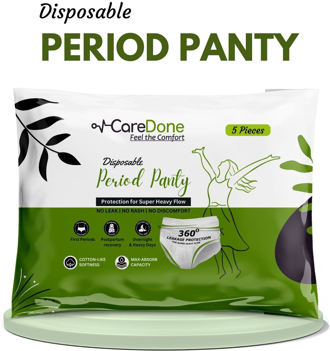 Pack of 5 Women Disposable White Panty-image-38