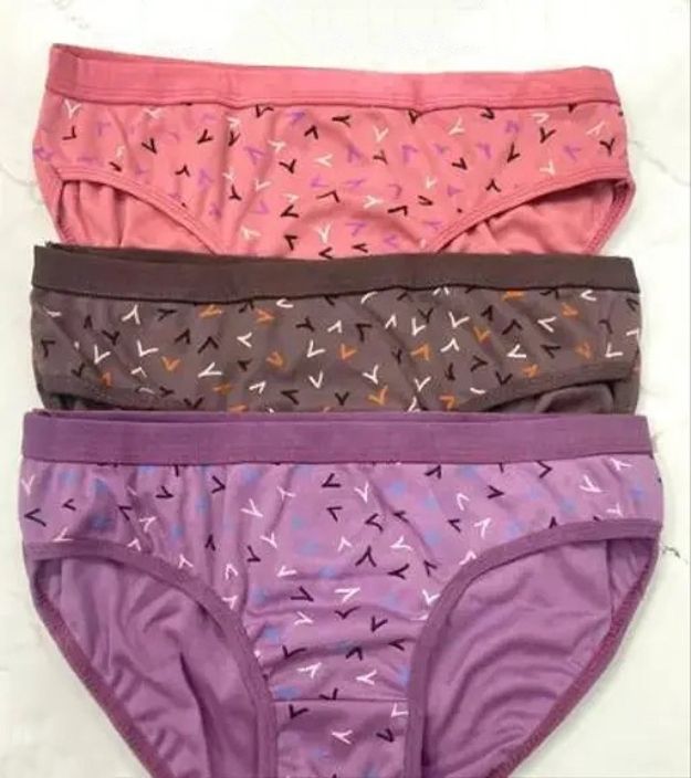 Pack of 3 Women Hipster Multicolor Panty