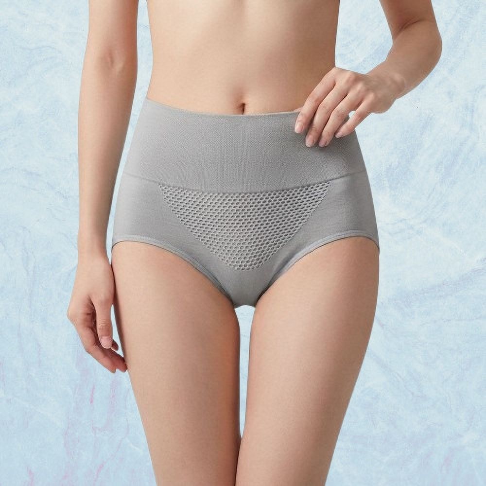 Women Hipster Grey Panty-image-1