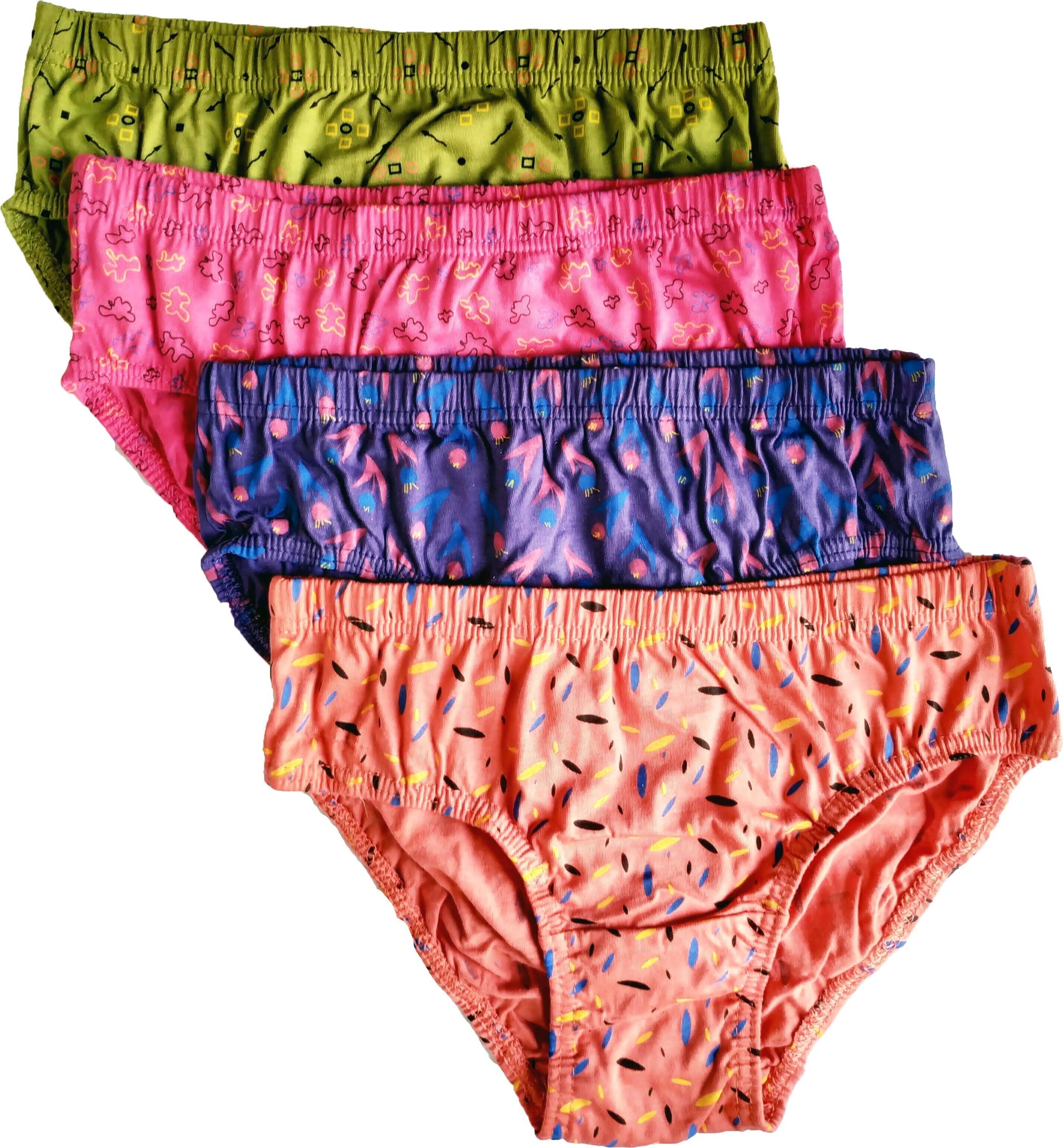 lux cozi Pack of 4 Women Hipster Multicolor Panty-picture-22