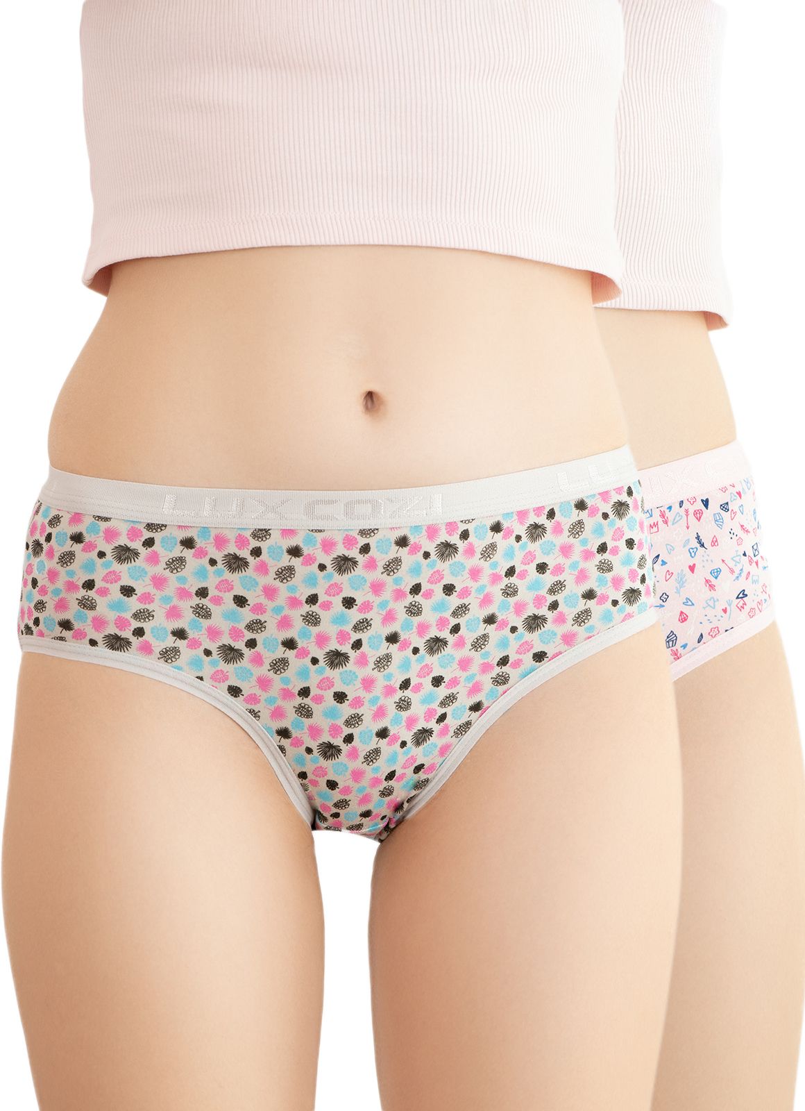 lux cozi Pack of 2 Women Hipster Multicolor Panty-picture-21