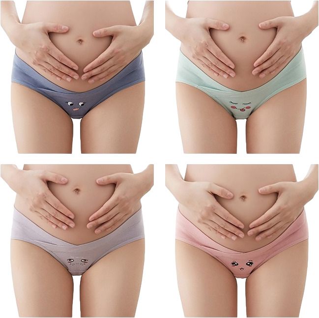 Pack of 2 Women Maternity Multicolor Panty-image-25