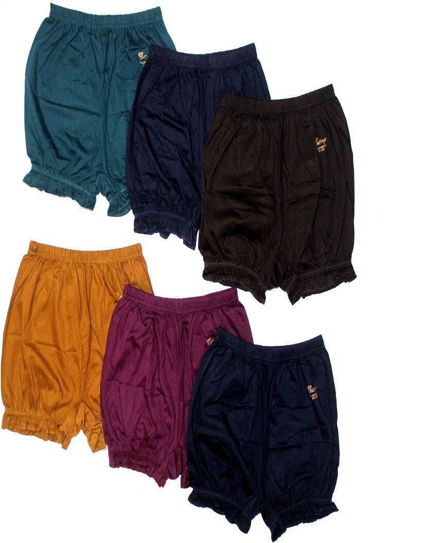 onehalf Pack of 6 Women Boy Short Multicolor Panty-picture-25