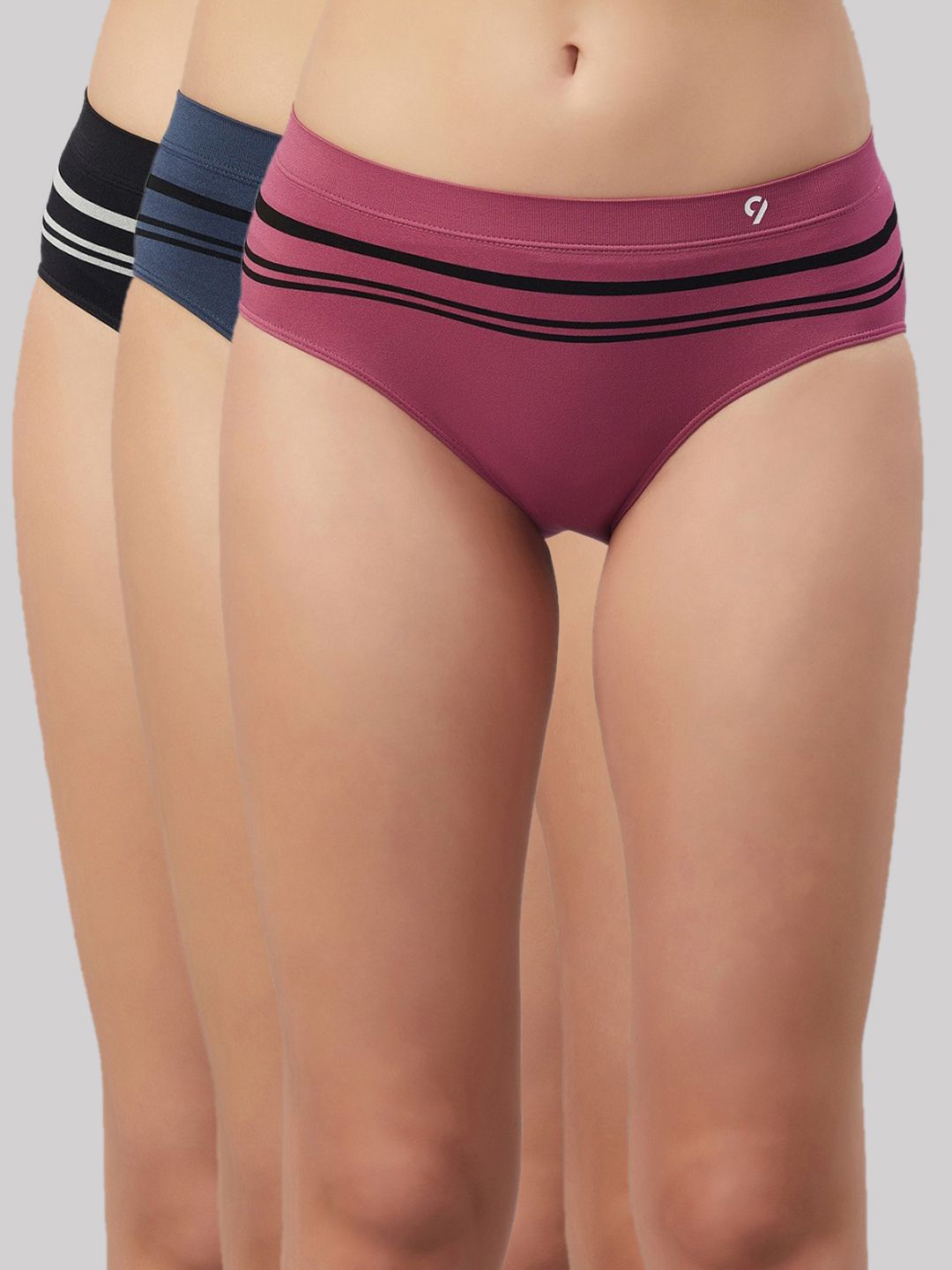 Pack of 3 Women Bikini Multicolor Panty-image-16