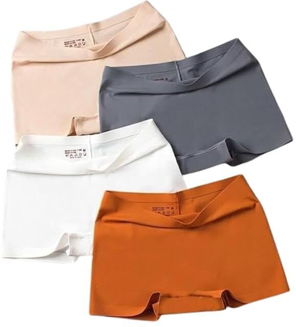 culture flossy Pack of 4 Women Boy Short Multicolor Panty-picture-23