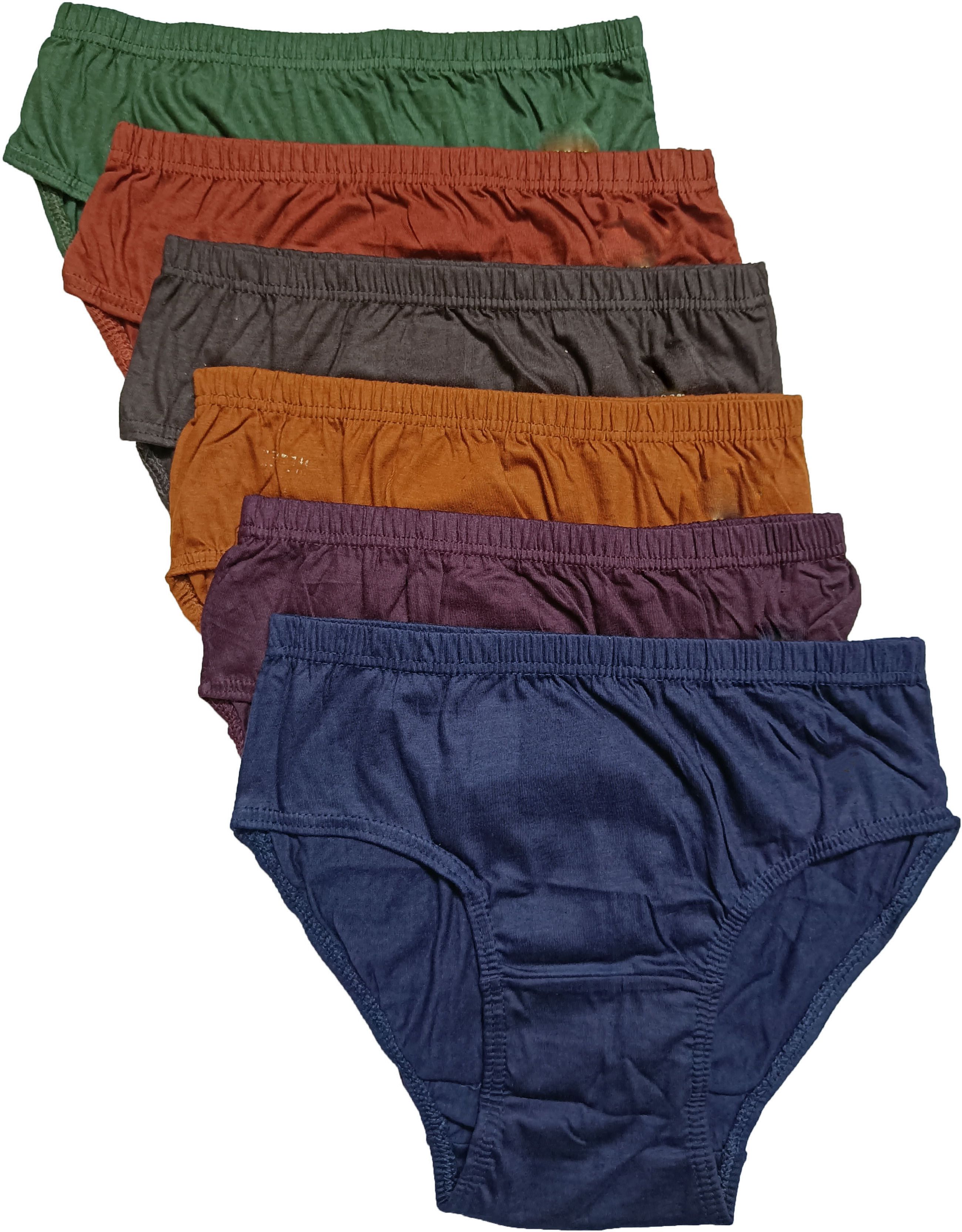 Pack of 6 Women Hipster Multicolor Panty-image-28