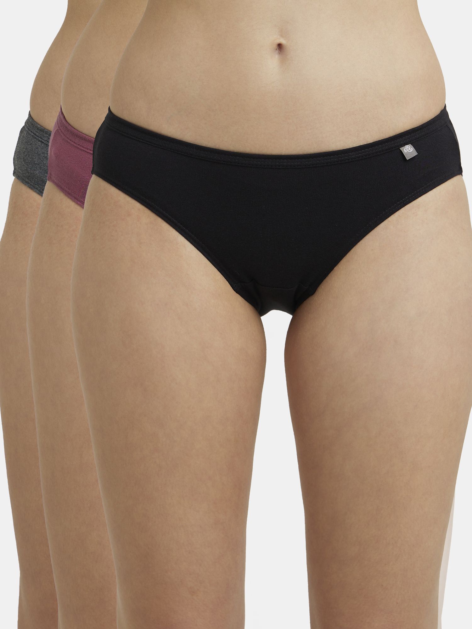 Pack of 3 1410 Women Bikini Multicolor Panty-image-2