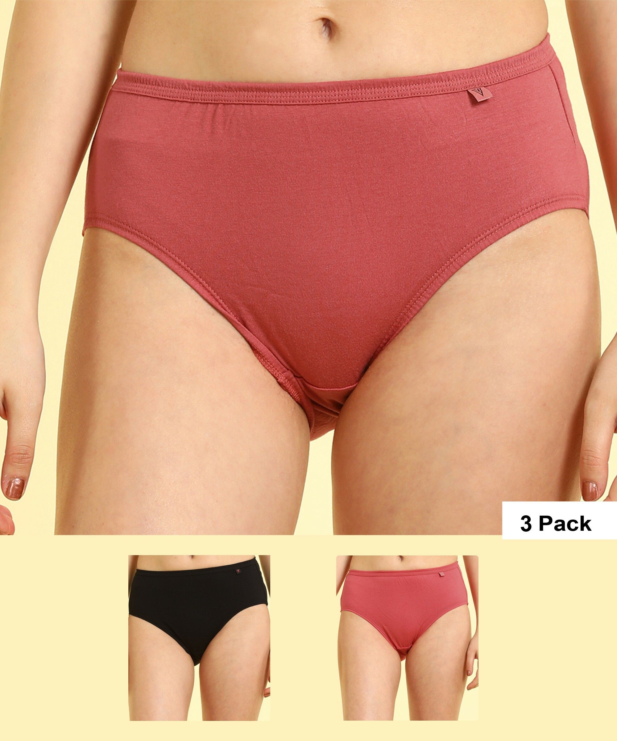 van heusen Pack of 3 Women Hipster Multicolor Panty-picture-11
