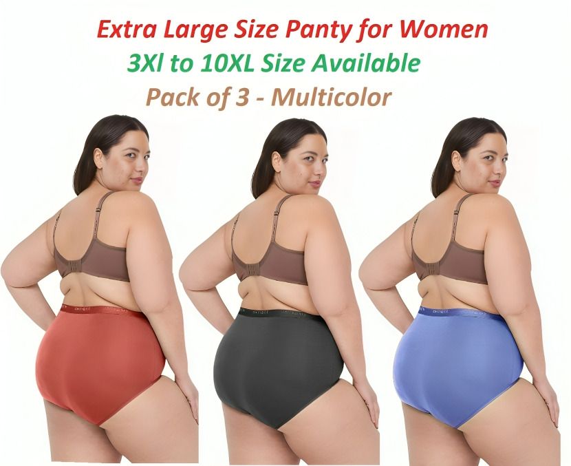 Pack of 3 Women Hipster Purple, Pink Panty