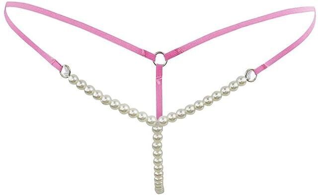 Women Thong Pink, Silver Panty-image-21
