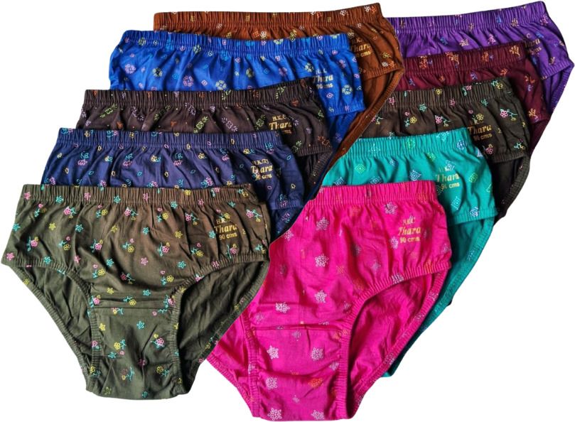 hkc Pack of 10 Women Hipster Multicolor Panty-picture-6