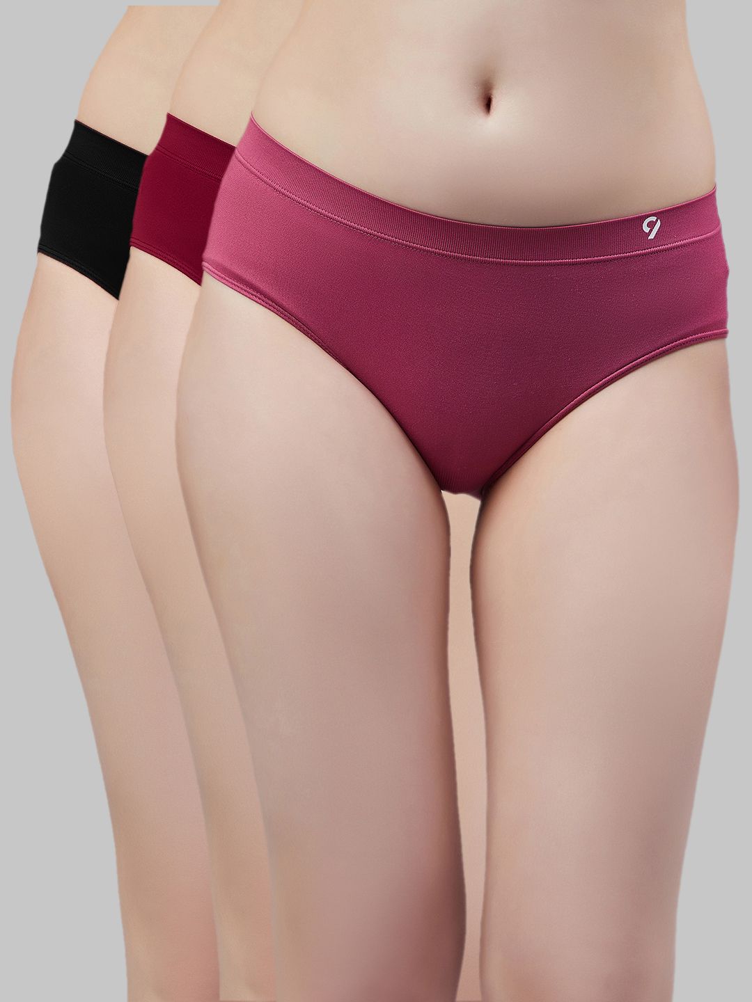 Pack of 3 Women Hipster Multicolor Panty-image-18