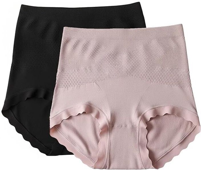 jetveli Pack of 2 Women Hipster Black, Pink Panty-picture-42