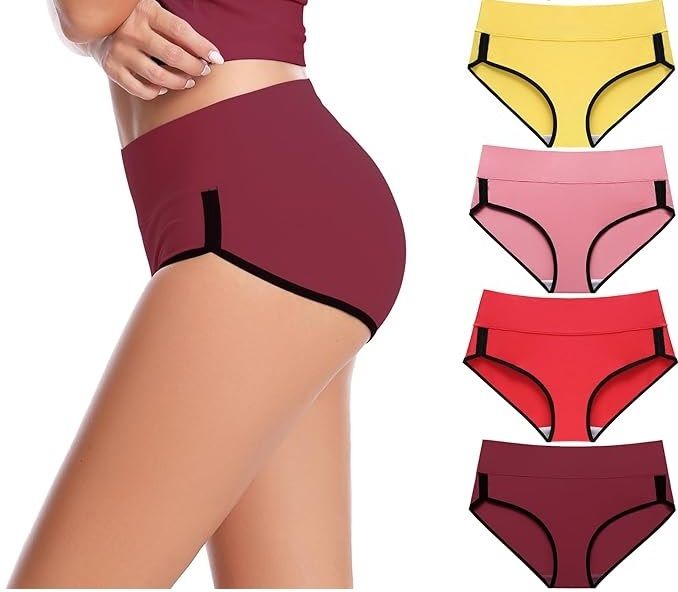 diving deep Pack of 4 Women Hipster Multicolor Panty-picture-13