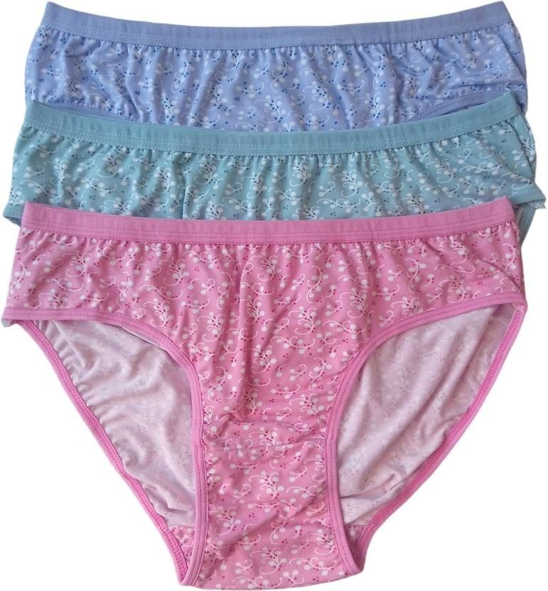 radheempire Pack of 3 Women Hipster Multicolor Panty-picture-27