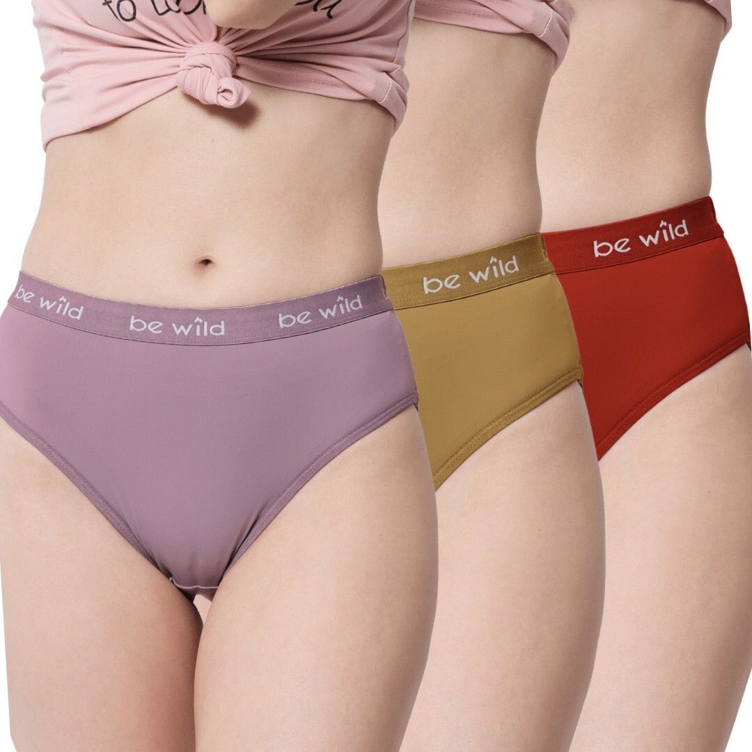bewild Pack of 6 Women Hipster Multicolor Panty-picture-23