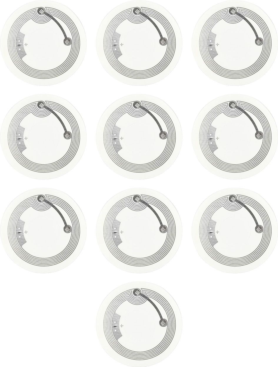 NFC Sticker RFID NFC Tag 144 Bytes Memory Programmable, Editable & Rewritable (Set of 10 ) NFC Paper Label-image-19