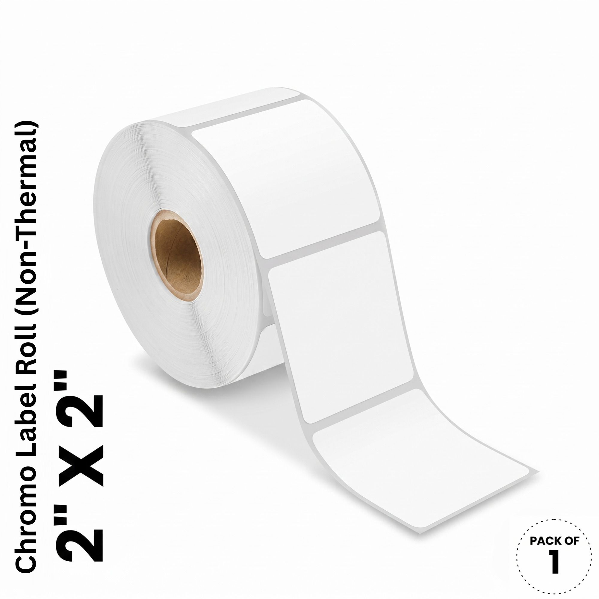 Chromo Shipping Label Roll 2 x 2 Inch, 1000 Labels, Ribbon Required, Pack of 1 Self-Adhesive Paper Label-image-21