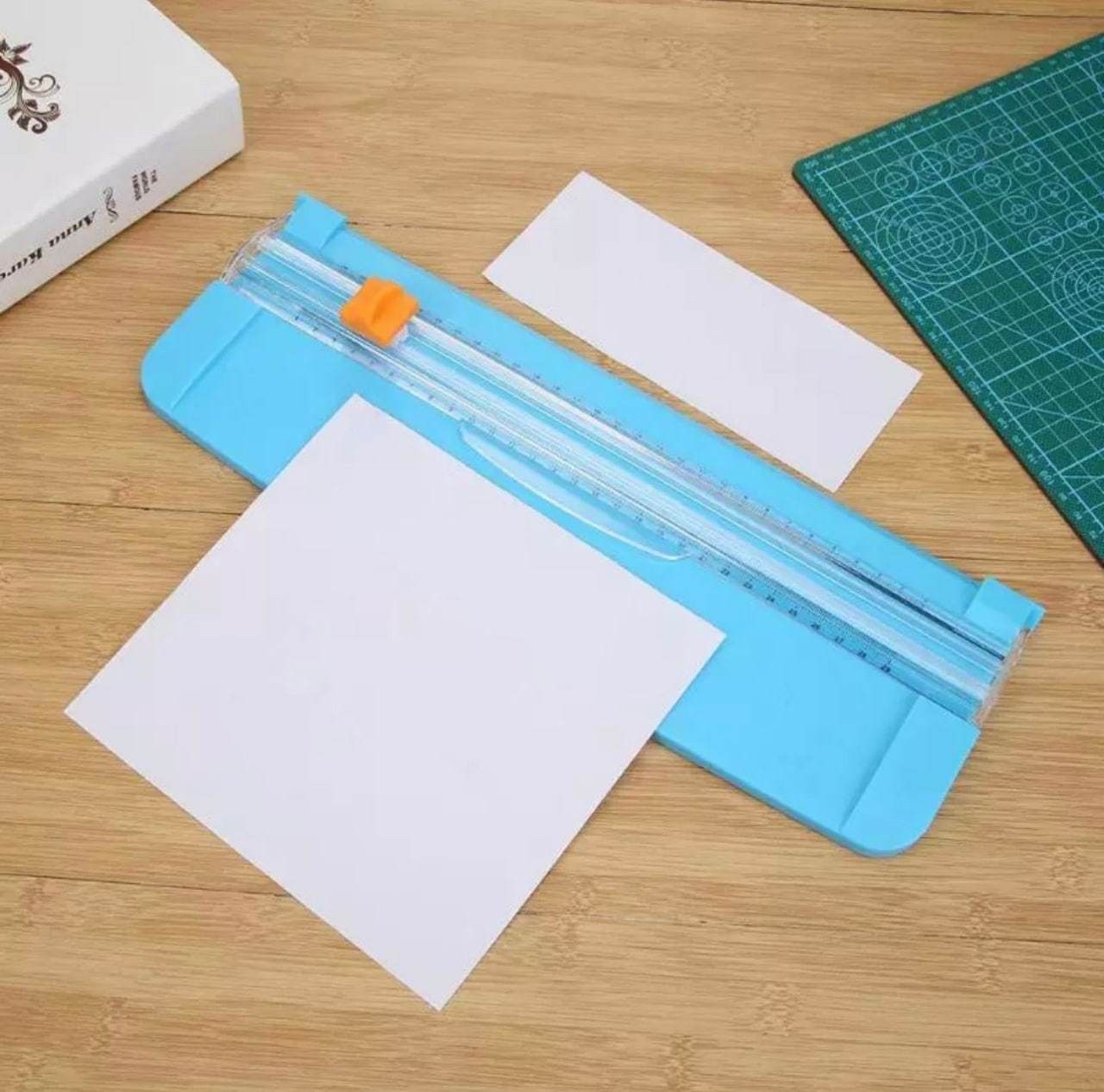 FLOSTRAIN 9 inch Paper Cutter, A5 Portable Scrapbooking Trimmer Paper Trimmer