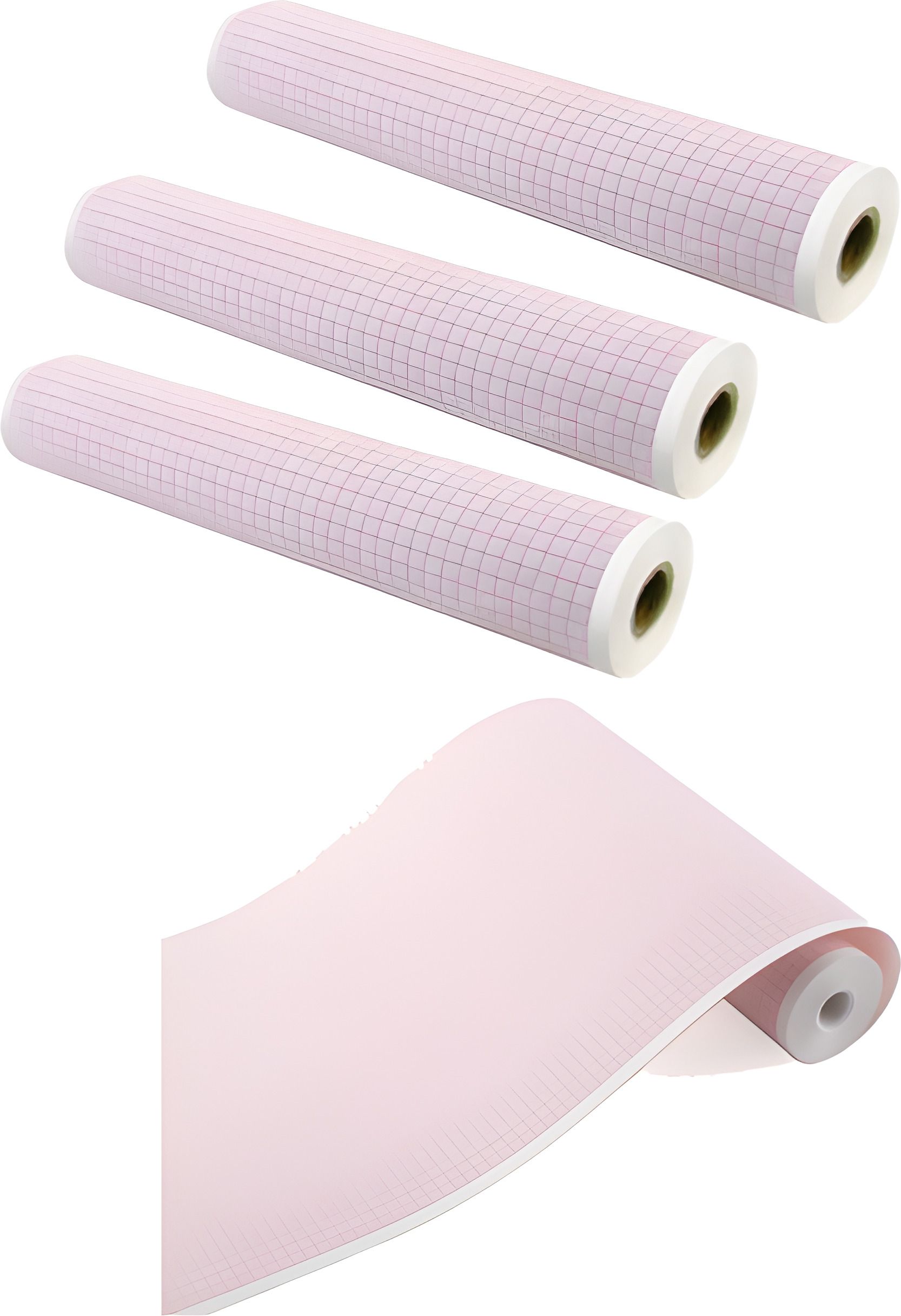 ECG Graph Paper Thermal Paper Cardiology Recording ECG Paper Roll 210mm X 20mtr 75 gsm Graph Paper-image-24