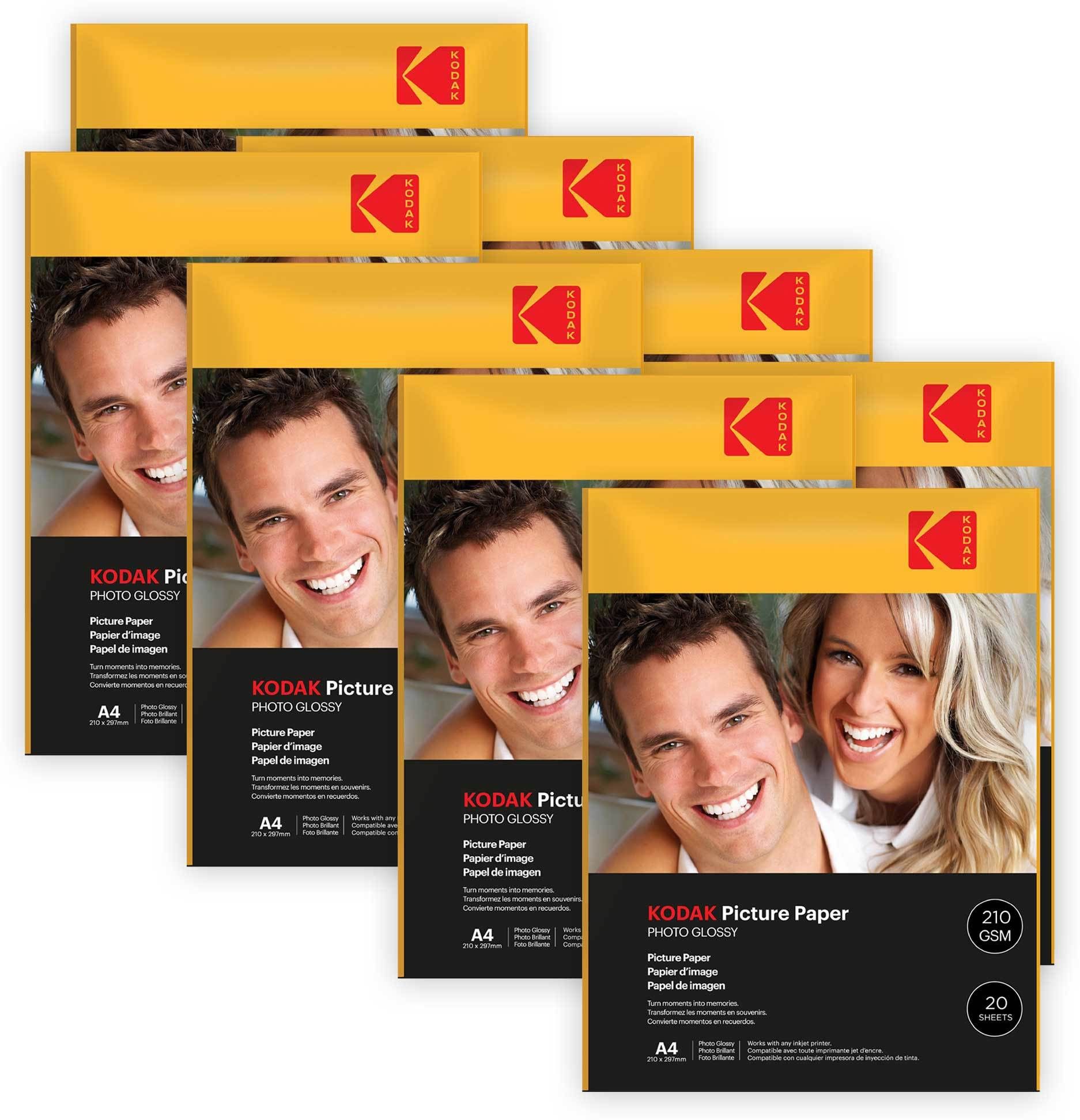 210 GSM A4 160 Sheets High Glossy Cast Coated Water Resistant photo paper unruled A4 (210x297mm) 210 gsm Photo Paper-image-11