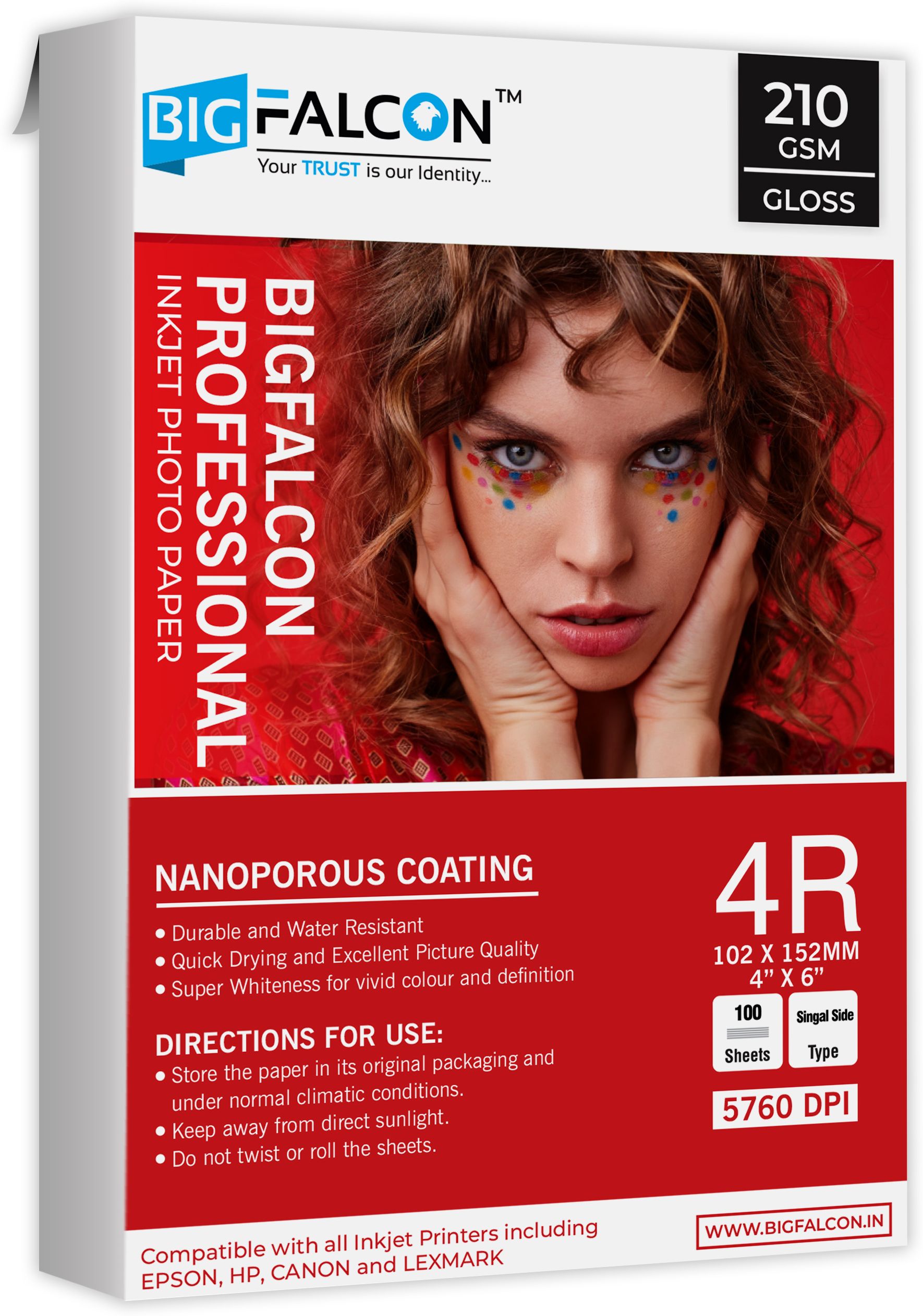 Professional 210 GSM 4R (4X6 Inch) 100 Sheet High Glossy Cast Coated Photo Paper for all Inkjet Printer 4R (102x152mm) 210 gsm Photo Paper-image-25