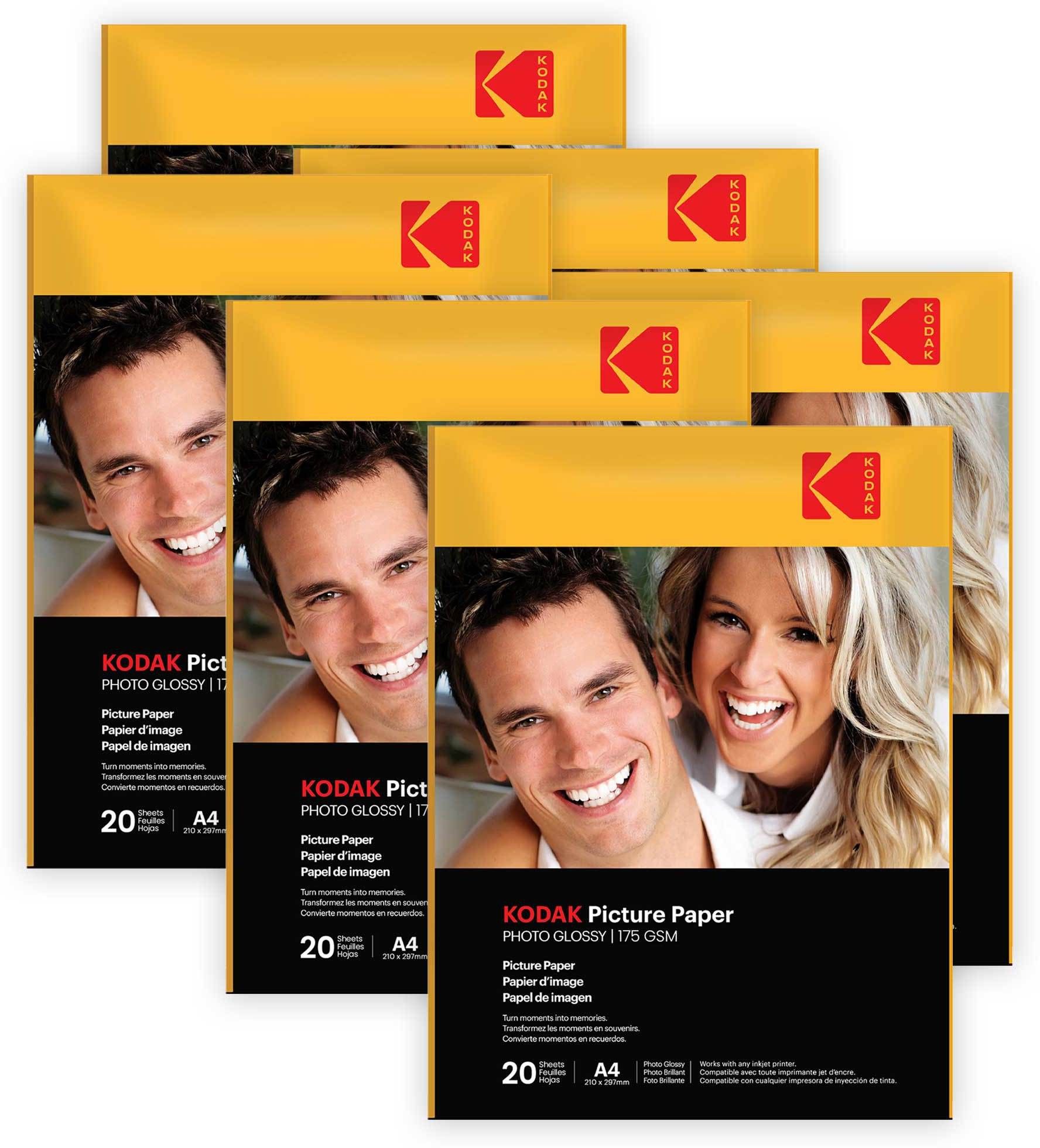 175 GSM A4 120 Sheets High Glossy Cast Coated Water Resistant photo paper unruled A4 (210x297mm) 175 gsm Photo Paper-image-47