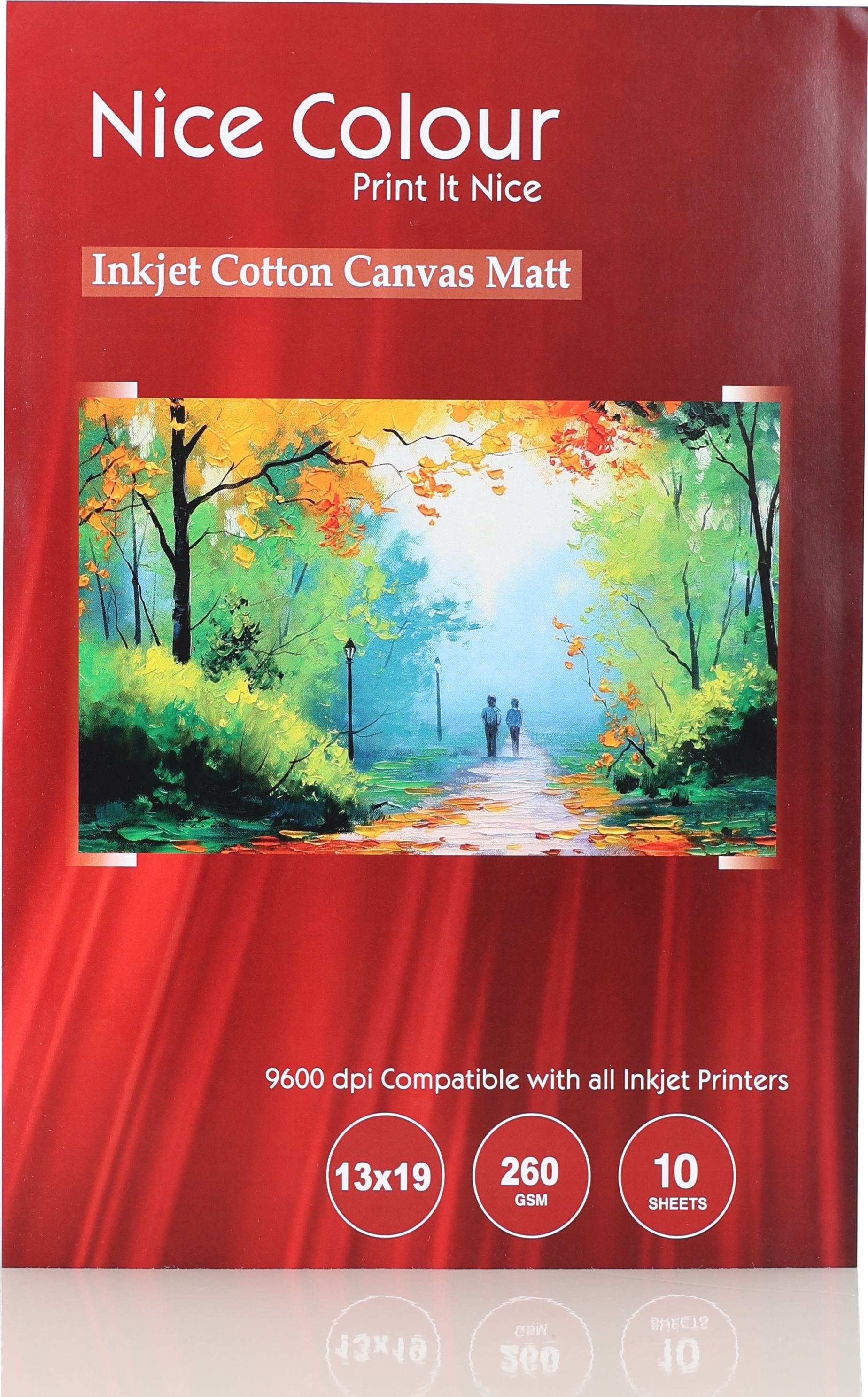 Inkjet Cotton Canvas Matt, 260 GSM, High Resolution 9600 DPI 13x19 Inch 260 gsm Canvas Paper-image-6