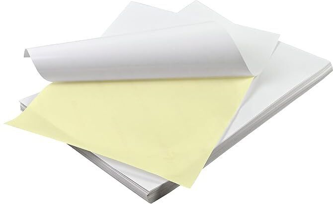 Self Adhesive Glossy Sticker Photo Paper White A4 90 gsm A4 paper